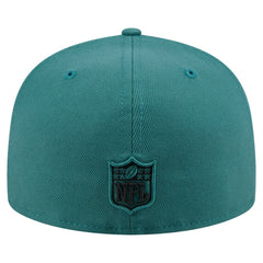 Philadelphia Eagles New Era State Stitch 59FIFTY Fitted Hat Midnight Green