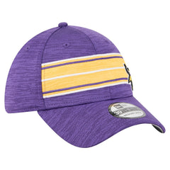 Minnesota Vikings New Era Stripes 39THIRTY Flex Hat Purple