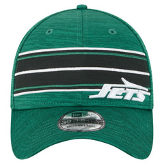 New York Jets New Era Stripes 39THIRTY Flex Hat Green