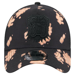 Cleveland Browns New Era Bleached A-Frame 9FORTY Trucker Adjustable Hat Black