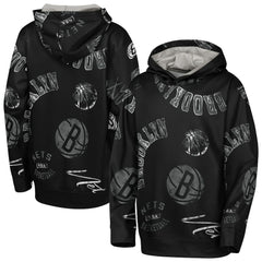 Brooklyn Nets Outerstuff Youth Moving Violation Hoodie Black