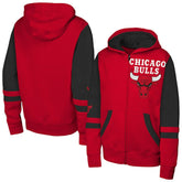 Chicago Bulls Outerstuff Youth Straight to the League Full-Zip Hoodie Red
