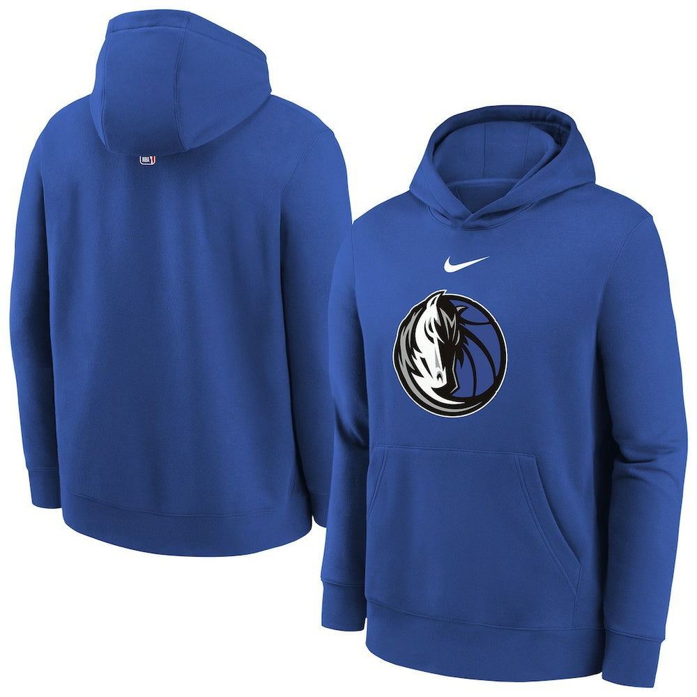 Dallas Mavericks Youth 2025/26 Club Fleece Hoodie Blue