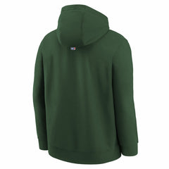 Milwaukee Bucks Youth 2025/26 Club Fleece Hoodie Hunter Green