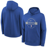 Orlando Magic Youth 2025/26 Club Fleece Practice Hoodie Blue