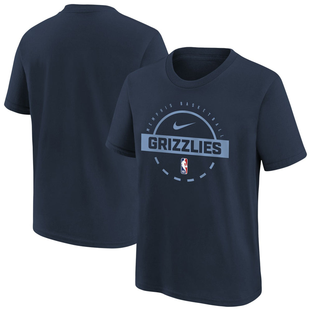 Memphis Grizzlies Youth Practice T-Shirt Navy