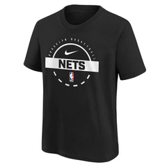 Brooklyn Nets Youth Practice T-Shirt Black