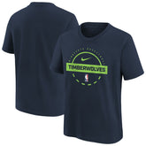 Minnesota Timberwolves Youth Practice T-Shirt Navy