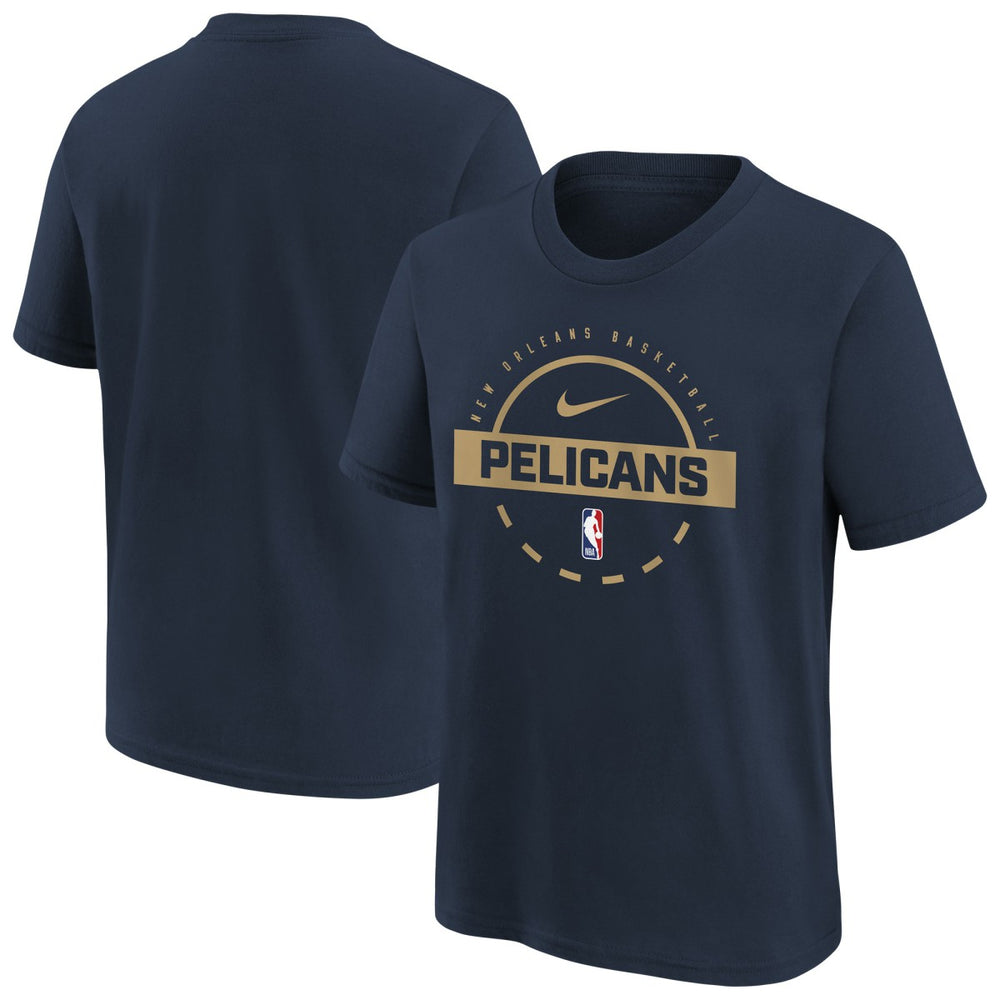 New Orleans Pelicans Youth Practice T-Shirt Navy