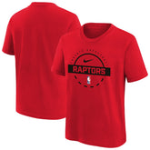 Toronto Raptors Youth Practice T-Shirt Red