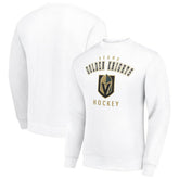 NHL Vegas Golden Knights Men's Starter Team Logo Fleece Pullover Sweatshirt - White