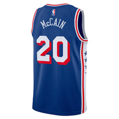 NBA Jared McCain Philadelphia 76ers Swingman Jersey - Icon Edition - Royal