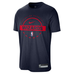 Washington Wizards 2025/26 On-Court Flare Performance Practice T-Shirt Navy