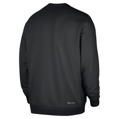 Dallas Mavericks Authentic Standard Issue Travel Dri-FIT Sweatshirt Black