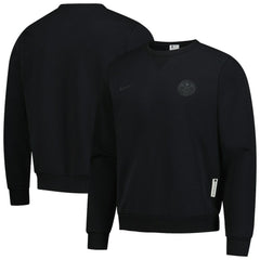 Denver Nuggets Authentic Standard Issue Travel Dri-FIT Sweatshirt Black