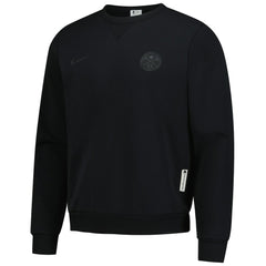 Denver Nuggets Authentic Standard Issue Travel Dri-FIT Sweatshirt Black
