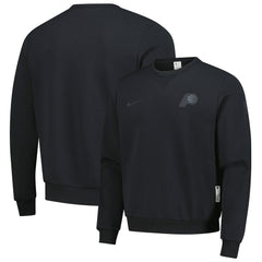 Indiana Pacers Authentic Standard Issue Travel Dri-FIT Sweatshirt Black