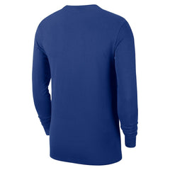 Golden State Warriors Authentic Long Sleeve Practice T-Shirt Royal
