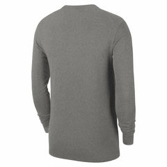 San Antonio Spurs Authentic Long Sleeve Practice T-Shirt Charcoal