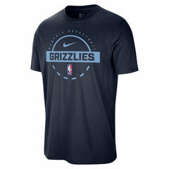 Memphis Grizzlies Authentic Practice T-Shirt Navy