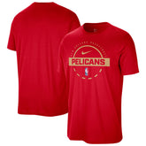 New Orleans Pelicans Authentic Practice T-Shirt Red