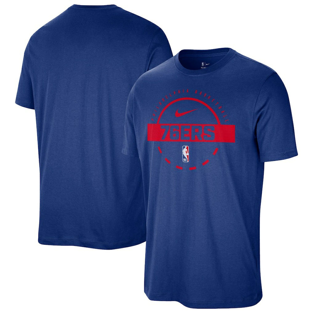 Philadelphia 76ers Authentic Practice T-Shirt Royal
