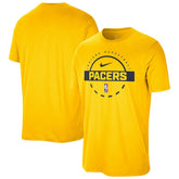 Indiana Pacers Authentic Practice T-Shirt Gold