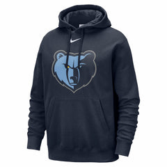 Memphis Grizzlies Essential Logo Club Pullover Hoodie Navy