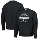Minnesota Timberwolves 2025/26 Authentic Practice Club Sweatshirt Black