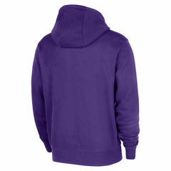 Los Angeles Lakers 2025/26 Authentic Practice Club Pullover Hoodie Purple