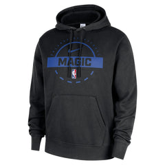 Orlando Magic 2025/26 Authentic Practice Club Pullover Hoodie Black
