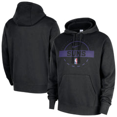 Phoenix Suns 2025/26 Authentic Practice Club Pullover Hoodie Black