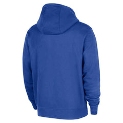 Dallas Mavericks 2025/26 Authentic Practice Club Pullover Hoodie Blue