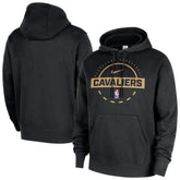 Cleveland Cavaliers 2025/26 Authentic Practice Club Pullover Hoodie Black