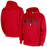 Chicago Bulls 2025/26 Authentic Practice Club Pullover Hoodie Red