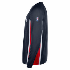 Washington Wizards 2025/26 Authentic Pre-Game Legend Dri-FIT Long Sleeve Shooting Shirt Navy