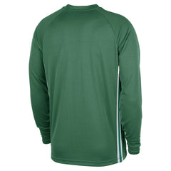 Boston Celtics 2025/26 Authentic Pre-Game Legend Dri-FIT Long Sleeve Shooting Shirt Kelly Green