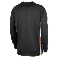 Phoenix Suns 2025/26 Authentic Pre-Game Legend Dri-FIT Long Sleeve Shooting Shirt Black