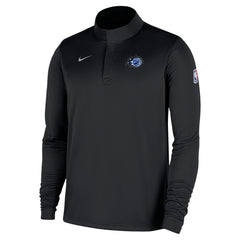 Orlando Magic 2025/26 Authentic Coaches Quarter-Zip Dri-Fit Top Black