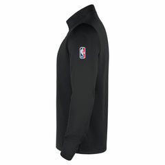 Miami Heat 2025/26 Authentic Coaches Quarter-Zip Dri-Fit Top Black