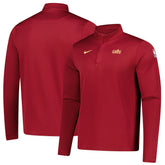 Cleveland Cavaliers 2025/26 Authentic Coaches Quarter-Zip Dri-Fit Top Wine