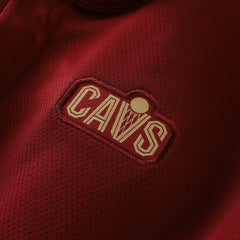 Cleveland Cavaliers 2025/26 Authentic Coaches Quarter-Zip Dri-Fit Top Wine