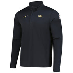 Cleveland Cavaliers 2025/26 Authentic Coaches Quarter-Zip Dri-Fit Top Black