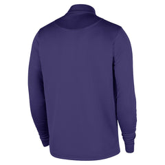 Charlotte Hornets 2025/26 Authentic Coaches Quarter-Zip Dri-Fit Top Purple