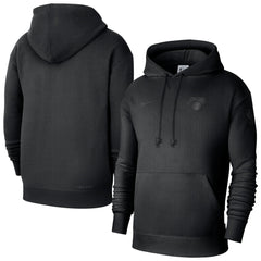 New York Knicks Men's Authentic Travel Standard Issue Dri-Fit Hoodie Black