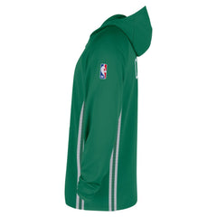 Boston Celtics Authentic On Court Zone Quarter-Zip Dri-FIT Hoodie Jacket Kelly Green