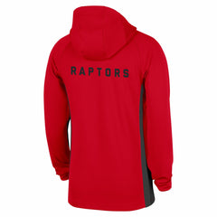 Toronto Raptors Authentic On Court Zone Quarter-Zip Dri-FIT Hoodie Jacket Red