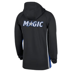 Orlando Magic Authentic On Court Zone Quarter-Zip Dri-FIT Hoodie Jacket Black