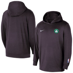 Boston Celtics Authentic Practice Yoga Restore Dri-Fit Pullover Hoodie Black