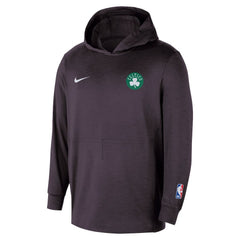 Boston Celtics Authentic Practice Yoga Restore Dri-Fit Pullover Hoodie Black